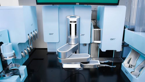 服贸会上的科技新宠 机器人咖啡亭引领智能消费新风尚